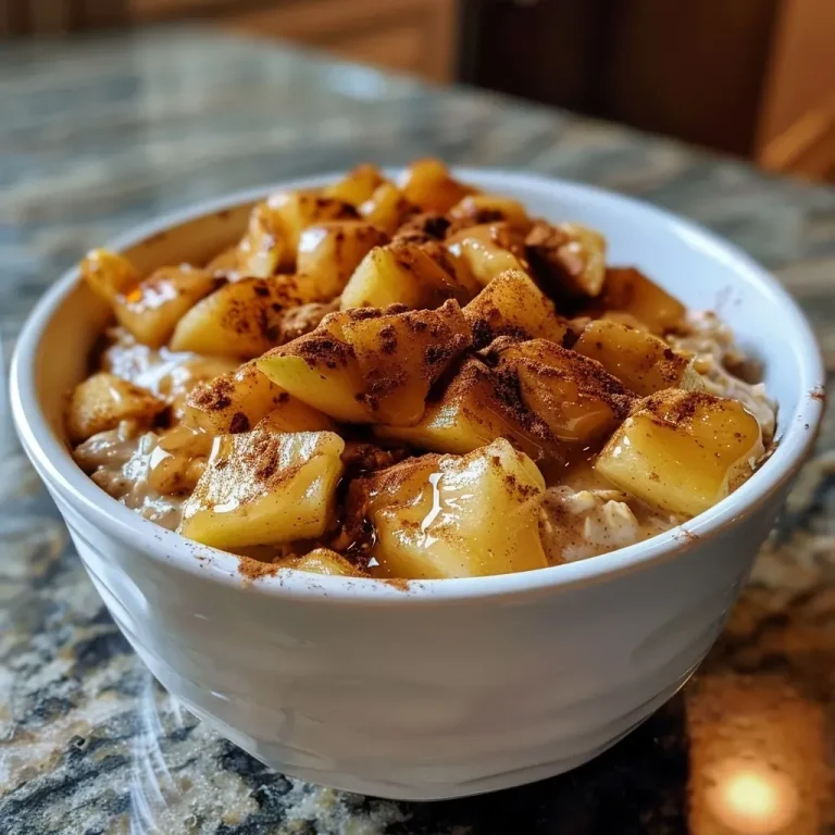 ['A close-up view of an Apple Cinnamon Protein Pancake Bowl topped with diced apples and syrup.', 'Side view of a delicious Apple Cinnamon Protein Pancake Bowl garnished with cinnamon and maple syrup.', 'A vibrant, close-up shot of a protein pancake bowl featuring apple pieces and a drizzle of syrup.', 'A visually appealing Apple Cinnamon Protein Pancake Bowl with chunks of apple and a sprinkle of cinnamon.']