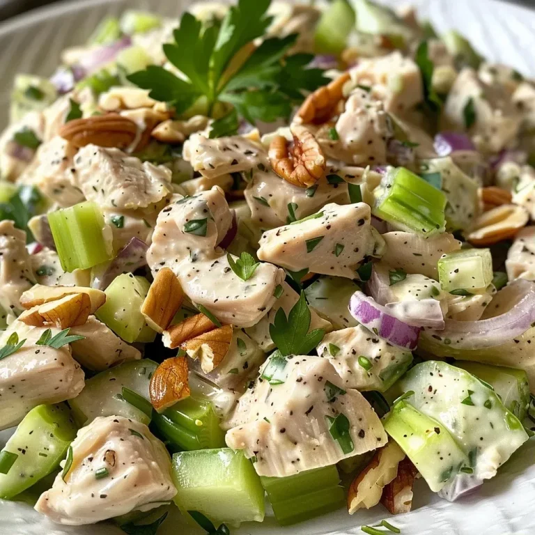 ['A vibrant close-up of a healthy chicken salad featuring diced celery, halved grapes, and sliced almonds.', 'A side view of a colorful healthy chicken salad with fresh ingredients, showcasing the textures and colors.', 'A detailed shot of a chicken salad with chopped chicken, green onions, and Greek yogurt dressing.', 'A close-up image highlighting the juicy chicken salad with purple grapes and green parsley.']