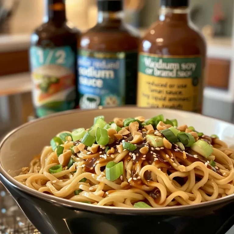 ['Close-up view of a jar filled with homemade stir fry sauce and ingredients on a wooden surface.', 'A vibrant, thick stir fry sauce in a glass jar, surrounded by fresh ingredients used in the recipe.', 'Side view of rich, brown stir fry sauce in a clear jar, with ginger and garlic nearby.', 'A close-up of healthy stir fry sauce in a jar, highlighting its creamy texture and ingredients around.']