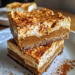 ['Close-up view of Pumpkin Spice Cheesecake Bars on a plate.', 'Side view of low carb Pumpkin Spice Cheesecake Bars with a creamy texture.', 'A delicious slice of gluten-free Pumpkin Spice Cheesecake Bars showcasing layers.', 'Appetizing Pumpkin Spice Cheesecake Bars with a rich golden color.']