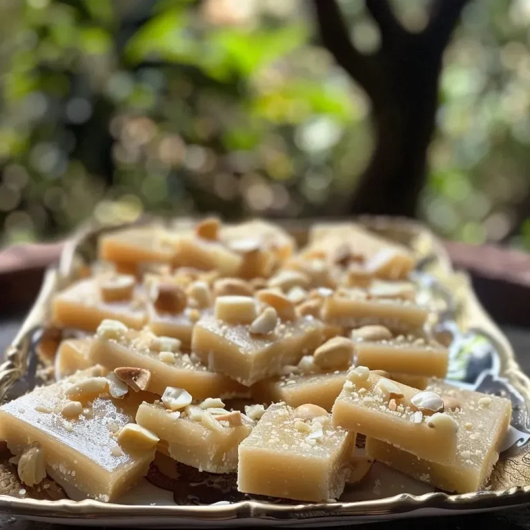 Indulge in Guilt-Free Kaju Katli: A Sweet Treat Made Simple Close-up view of Kaju Katli, showcasing its glossy surface and diamond shape.